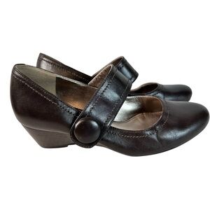 Ecco Durango Mary Jane Ascot Shoes Women Size 5 Euro 36 Career Office Neutral